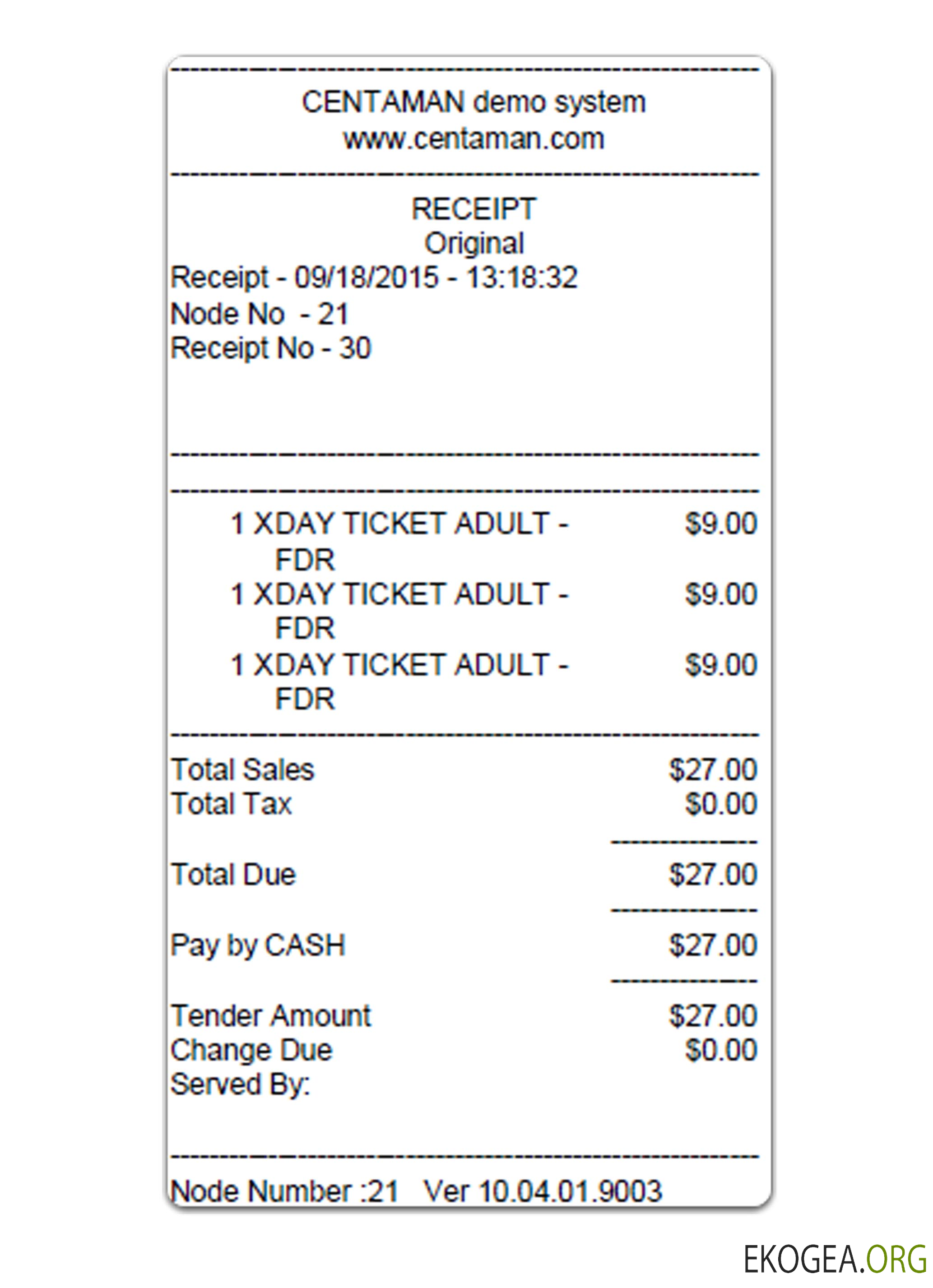Chèque de paiement CENTAMAN